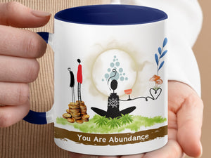 You Are Abundance Inspirational Mug product