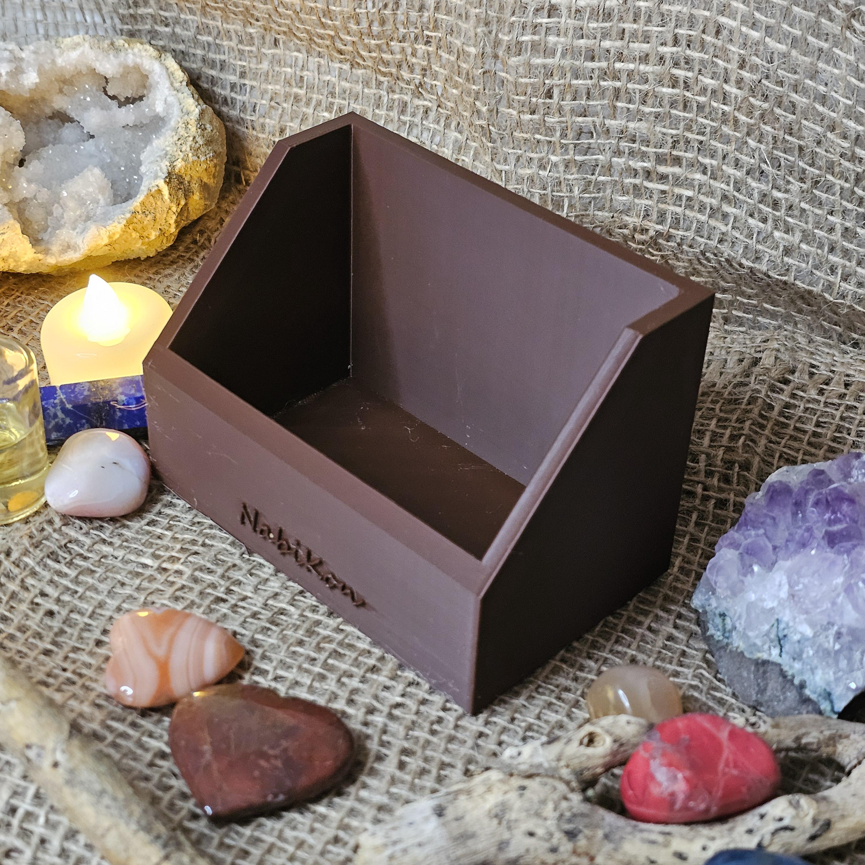 Tarot & Oracle Card Holder | Custom Deck Stand for Spiritual Readings | 3D Printed Altar Tool |