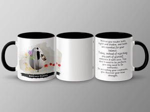 Embrace Duality Inspirational Mug product type