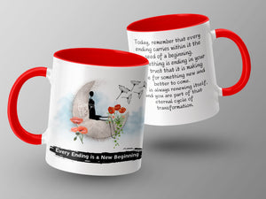 Every Ending is a New Beginning Quote Mug product
