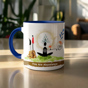 You Are Abundance Graphic Design Mug product