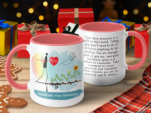 Celebrate Your Existence Motivational Mug product