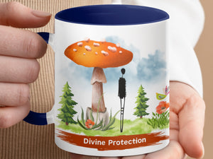 Divine Protection Mushroom Art Coffee Mug product