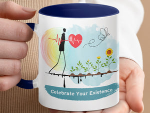 Celebrate Your Existence Motivational Mug product