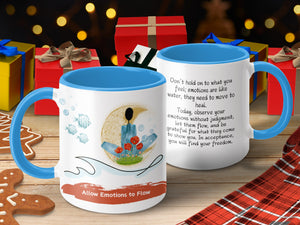 Allow Emotions to Flow Inspirational Mug product