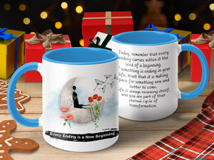 Every Ending Is a New Beginning Coffee Mug Product