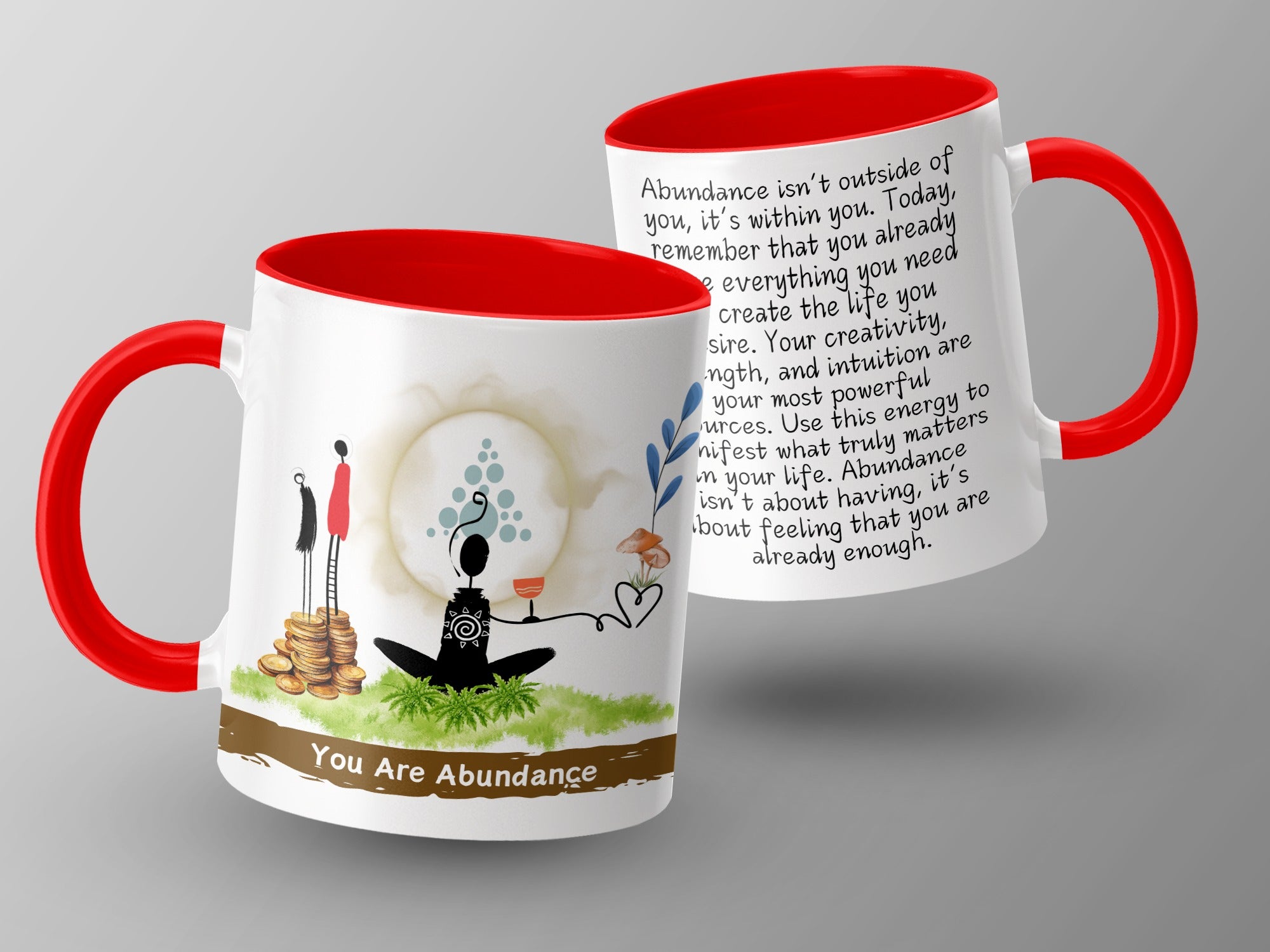 Inspirational Words Beautiful You Are Abundance product type