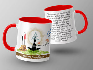 Inspirational Words Beautiful You Are Abundance product type