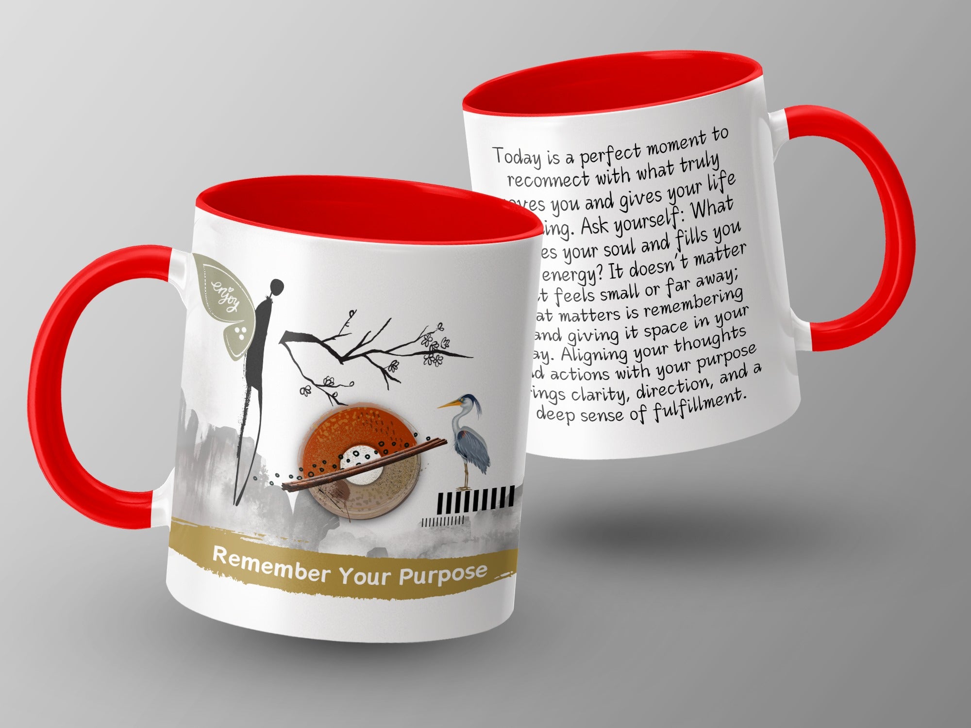 Remember Your Purpose Motivational Mug product type