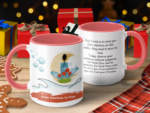 Allow Emotions to Flow Inspirational Mug product type