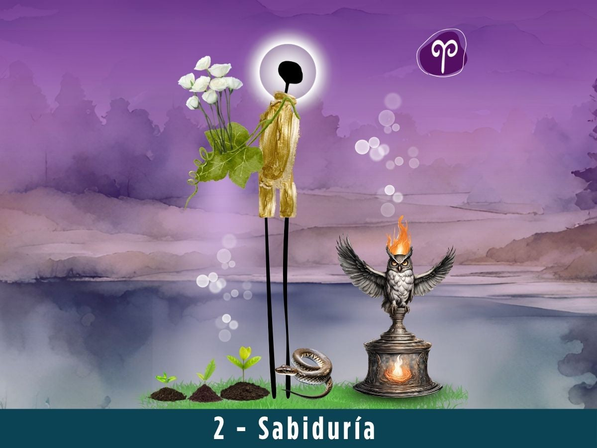 ORACULO 1222 - CARTA 2 - SABIDURIA