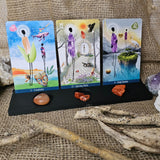 Oracle Three Card Stand – Your Sacred Ritual Companion | Made with Eco-friendly material