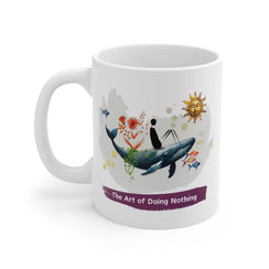 The Art of Doing Nothing Mug | Watercolor Illustration on Ceramic