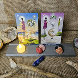 Oracle Three Card Stand – Your Sacred Ritual Companion | Made with Eco-friendly material