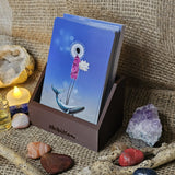 Tarot & Oracle Card Holder | Custom Deck Stand for Spiritual Readings | 3D Printed Altar Tool |
