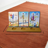 Oracle Three Card Stand – Your Sacred Ritual Companion | Made with Eco-friendly material