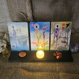 Oracle Three Card Stand – Your Sacred Ritual Companion | Made with Eco-friendly material