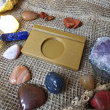 Elevate Your Rituals: Single Card Stand with LED Candle Slot – A Pocket Altar for Your Daily Guidance (LED light not included)